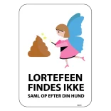 Lorte feen findes ikke saml op efter din hund