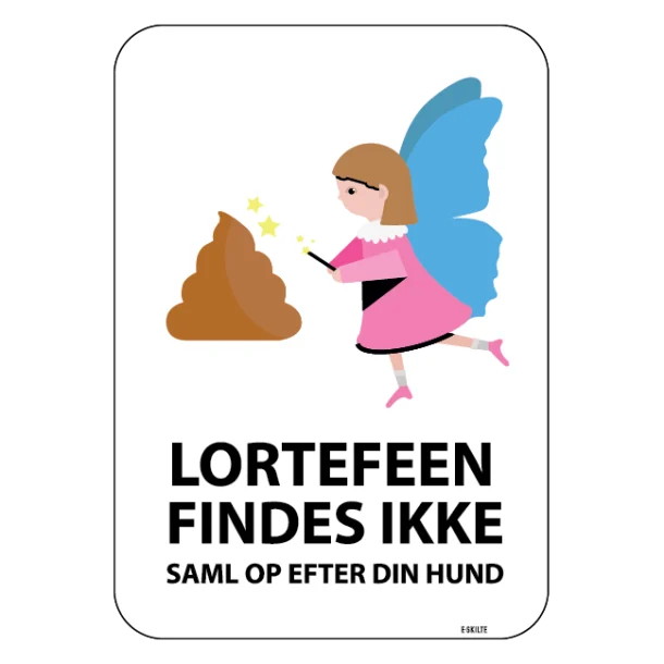 Lorte feen findes ikke saml op efter din hund