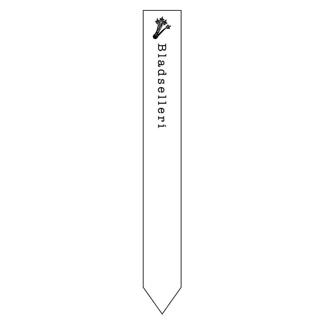 Bladselleri køkkenhaveskilt pløk