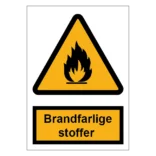 Brandfarlige stoffer skilt til landbrug