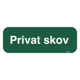 Privat skov