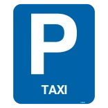 Parkerings skilt P Taxi skilt