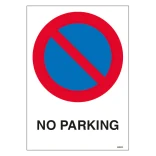 No parking. Parkeringsskilt