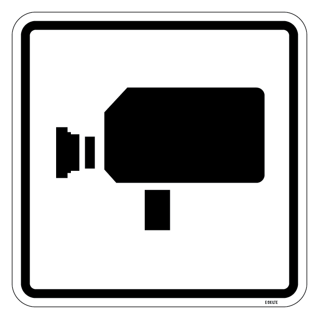 Video piktogram skilt