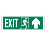 Exit Left-man Run Right-arrow Up Redningsskilte.