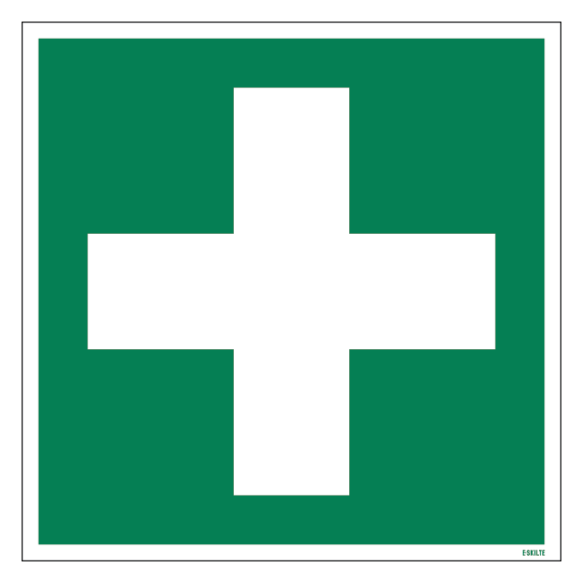 Medical Locker Redningsskilt