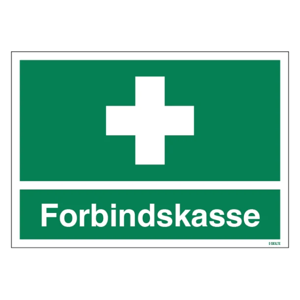 Forbindskasse skilt