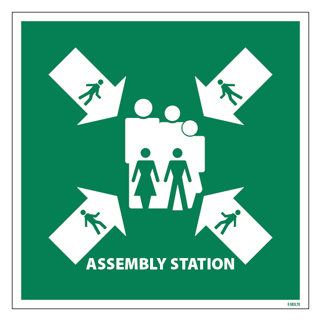 Assembly Station Skilt