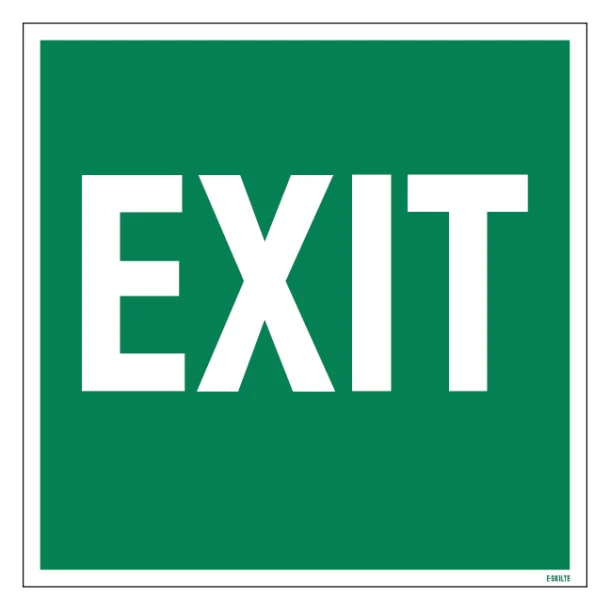 Exit Redningsskilt