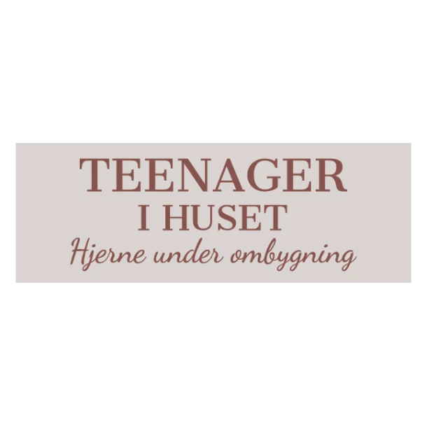 Teenager i huset hjerne under ombygning skilt