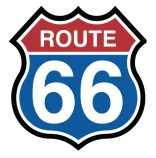 Route 66. Trafikskilt